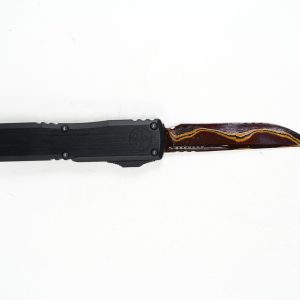 Microtech Ultratech GEN III Blued Coppermai Damascus