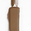 Microtech 122-1CTA Ultratech Tan Cerakote Double Edge Dagger - Image 2