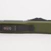Microtech 233-2OD UTX-85 BLK Tanto Combo, OD GRN Handles - Image 3