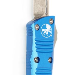 Microtech 240-13BL Mini Troodon T/E Bronze Blue