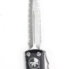 Microtech 232-D12 UTX-85 D/E Stonewash Serrated - Image 4