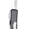 Microtech 232-D12 UTX-85 D/E Stonewash Serrated - Image 2