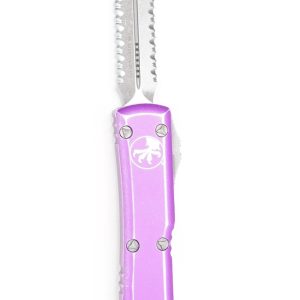 Microtech 122-D12DVI Ultratech Apocalyptic Distressed Violet