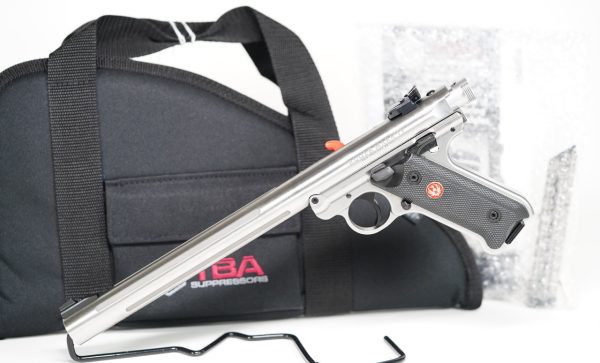 TBA Suppressors Sicario Bright SS Suppressed Ruger Mark II