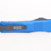 Microtech 142-1BL Combat Troodon Black, Blue Handles - Image 5