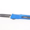 Microtech 142-1BL Combat Troodon Black, Blue Handles - Image 3