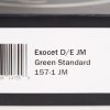 Microtech 157-1JM Exocet Jedi Master GRN Blade, BLK Handles - Image 3