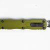 Microtech 225-3OD Dirac, OD Green Aluminum Handles - Image 3