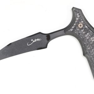 Microtech 218-1DLCCFS Bee-Push Dagger DLC CF Handles