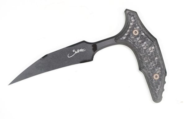Microtech 218-1DLCCFS Bee-Push Dagger DLC CF Handles