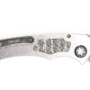 Heretic Pariah Blued Vegas Forge Damascus Blade - Image 4