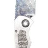 Heretic Pariah Blued Vegas Forge Damascus Blade - Image 2