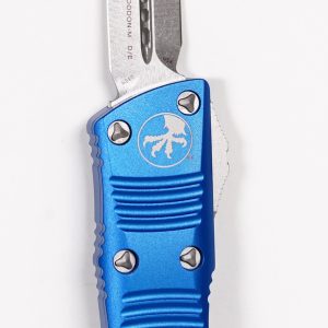 Microtech 238-10BL Troodon Mini Stonewashed