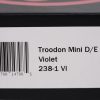 Microtech 238-1VI Troodon Mini Tactical BLK, Violet Handles - Image 3