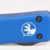 Microtech 149-1BL UTX-70 Black, Blue Aluminum Handles - Image 5