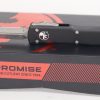 Microtech 147-10 UTX-70 Stonewashed, Black Aluminum Handles - Image 3