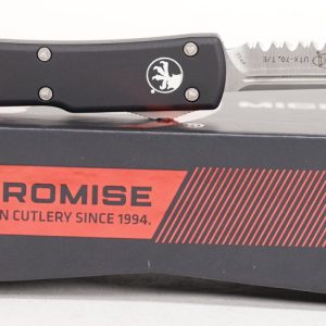 Microtech 149-5 UTX-70 Satin Partial Serrated