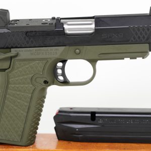 Wilson Combat SFX9 9mm Green / Black  Light Rail RMR Ready Free S&H