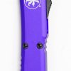 Microtech 122-1PU Ultratech Black, Purple Aluminum Handle - Image 3