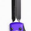 Microtech 122-1PU Ultratech Black, Purple Aluminum Handle - Image 5