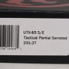 Microtech 231-2T UTX-85 Black Combo Blade, Black Handles - Image 5