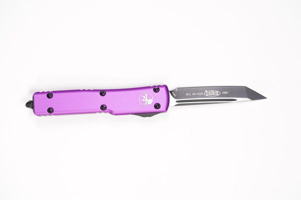 Microtech 149-1VI UTX-70 Black Tanto Plain
