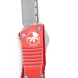 Microtech 143-10DRD Combat Troodon APOC Distressed Red