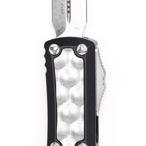 Microtech 126-10BIS Daytona D/E Stonewash Bubble Inlay