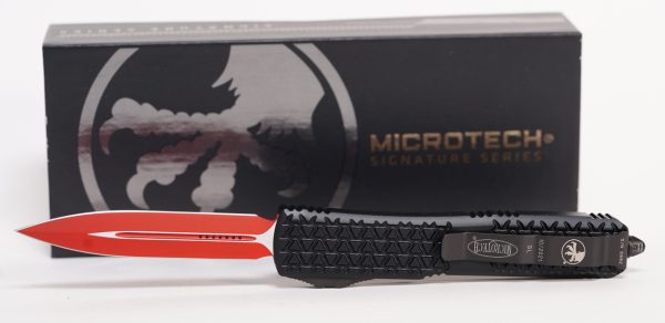Microtech 122-1 SL Signature Series Sith Lord Ultratech Red
