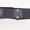 Microtech 140-10 Troodon Stonewashed, Black Aluminum Handles - Image 5
