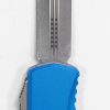 Microtech 702-4BL Hera Satin standard blade, Blue Handle - Image 3