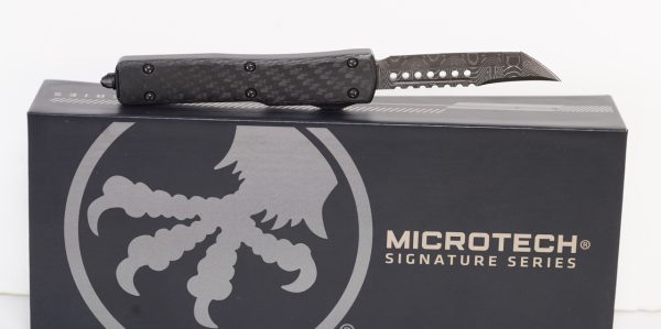 Microtech 419-16CFS UTX-70 Signature Series Damascus