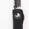 Microtech 233-3T UTX-85 Black Tanto Full Serrated Blade - Image 2