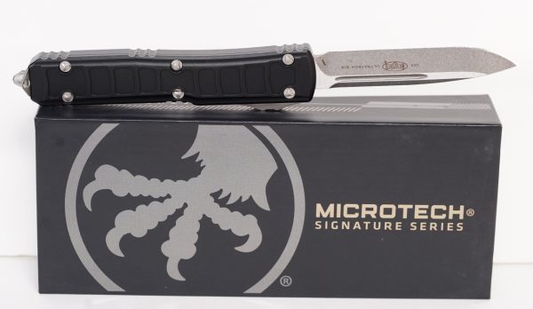 Microtech 121II-10S Signature Series Ultratech II Stonewash