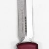 Microtech 223-10MR Spartan Ultratech STW, Merlot Handle - Image 5