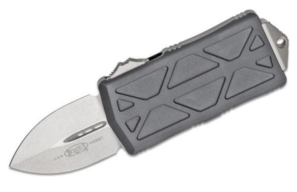 Microtech 157-10GY Exocet Money Clip Stonewash