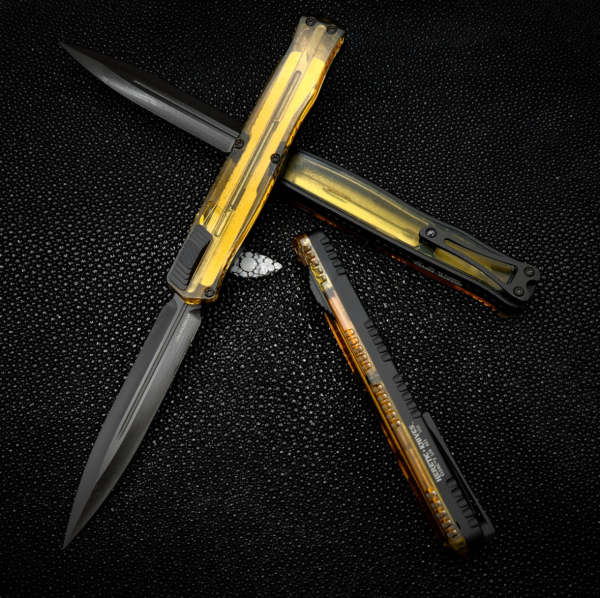 Heretic H020-6A-ULTEM Cleric II DLC Blade w/ Ultem Handle