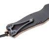 Heretic Hydra TE Two-Tone Black Tanto, Copper Top - Image 3