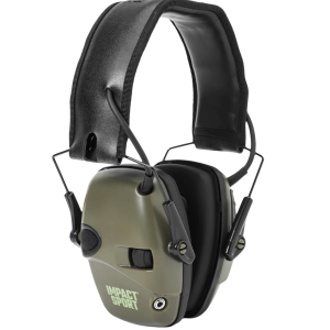 IMPACT SPORT OD GREEN ELECTRONIC EARMUFF