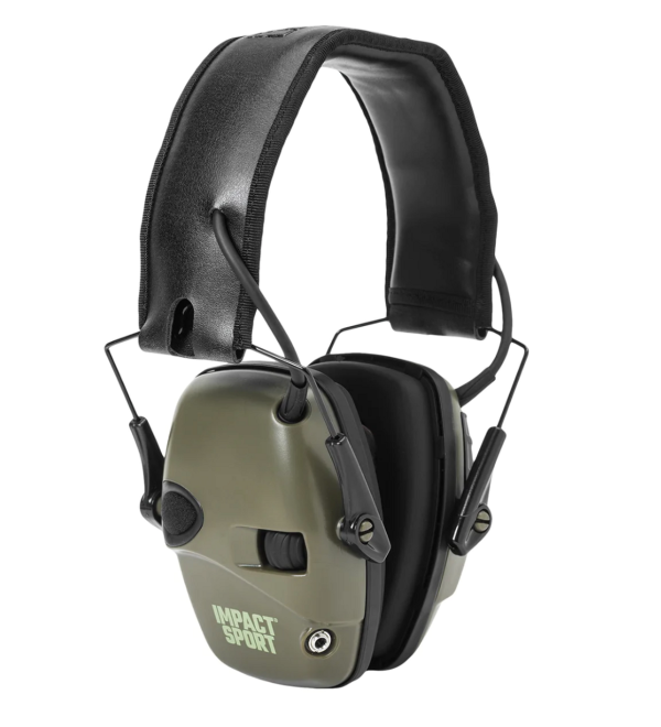 IMPACT SPORT OD GREEN ELECTRONIC EARMUFF