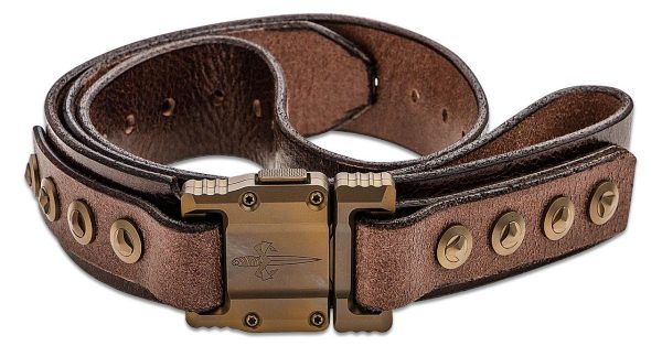 Microtech APIS Water Buffalo Leather Belt 48"