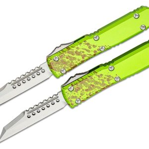 Microtech 119-10SETZTS Ultratech Zombie Hellhound & Warhound