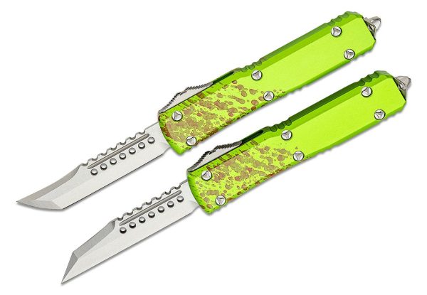 Microtech 119-10SETZTS Ultratech Zombie Hellhound & Warhound