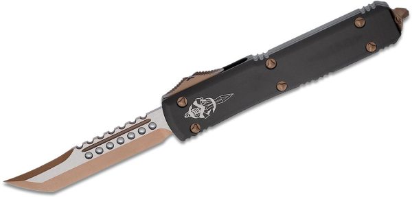 Microtech 119-13s Ultratech Hellhound Bronze DLC Two-Tone