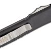 Microtech 120-10 Ultratech Stonewashed, Black Handle - Image 3
