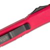 Microtech 120-2RD Ultratech Black, Red Aluminum Handle - Image 3