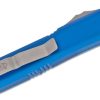 Microtech 121-4BL Ultratech Satin, Blue Aluminum Handles - Image 3
