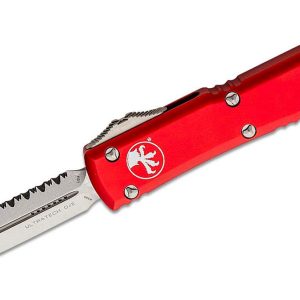 Microtech 122-12RD Ultratech Stonewash RED