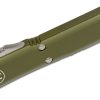 Microtech 122-4OD Ultratech Satin D/E Dagger, OD GRN Handles - Image 3