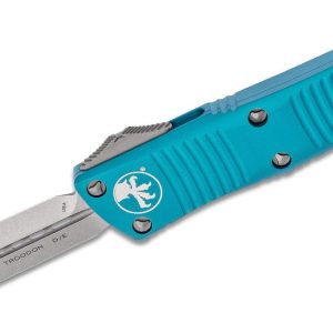 Microtech 138-10TQ Troodon Stonewashed D/E